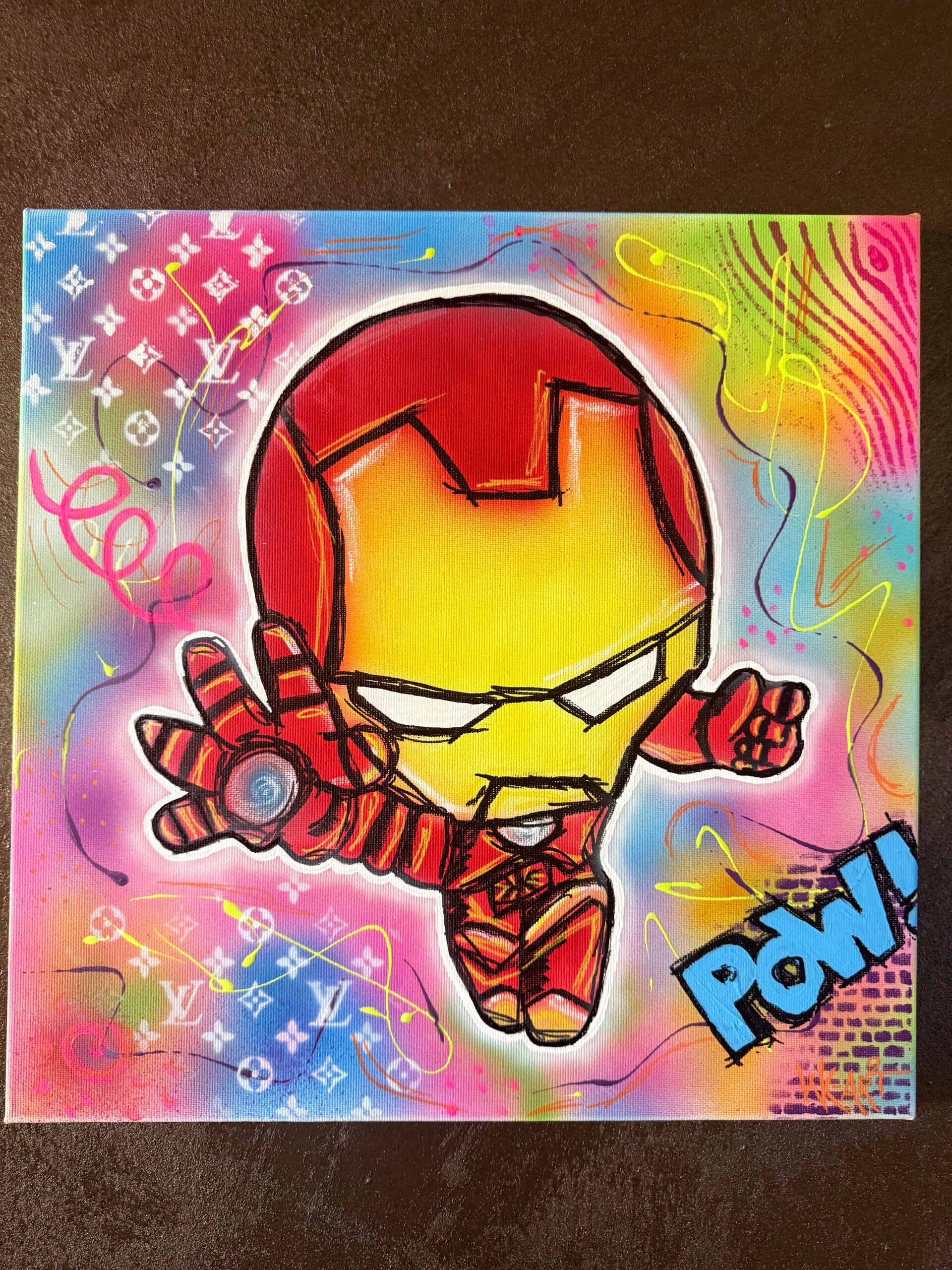 IRON POP - 40x40cm