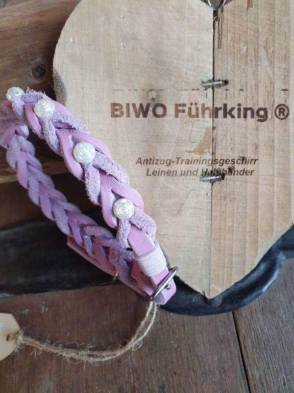 Schmuck-Halsband flieder