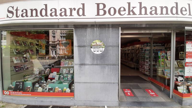 Yves Saerens romans Sien van Gogh en De dwarsligger in Standaard Boekhandel