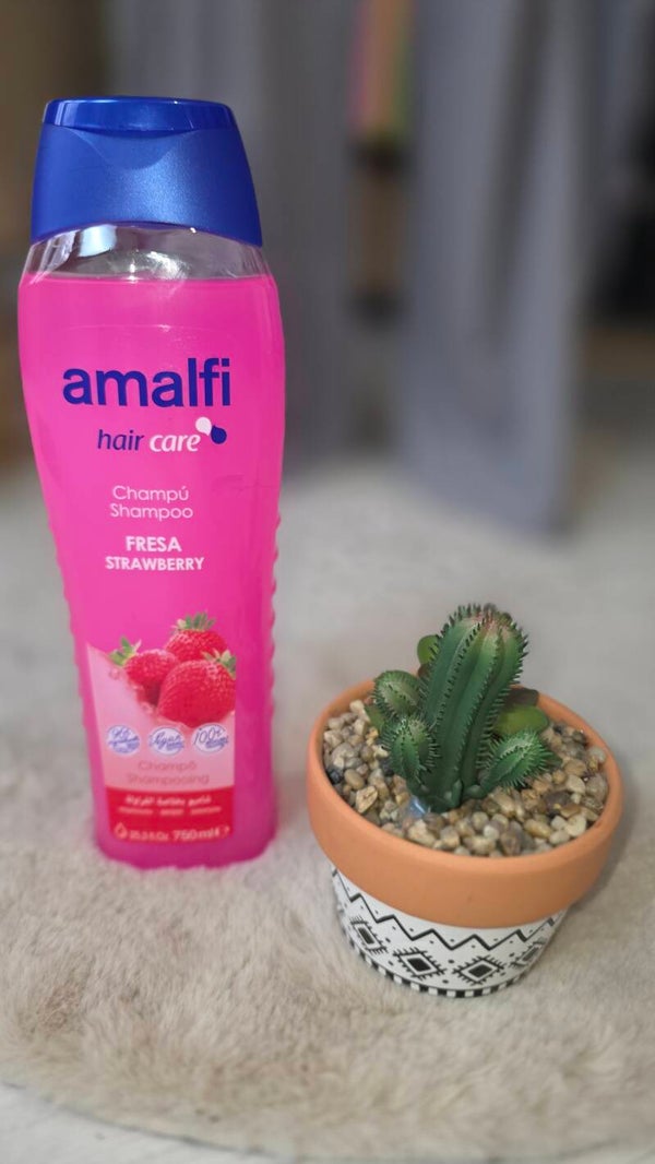 Shampoing à la fraise