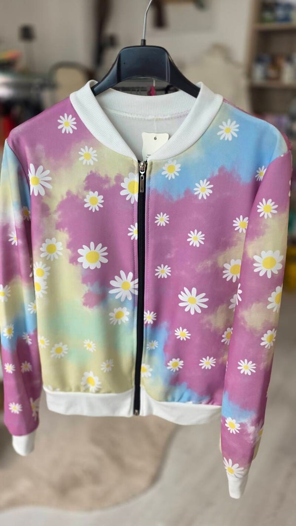 Vestes bombers à motifs