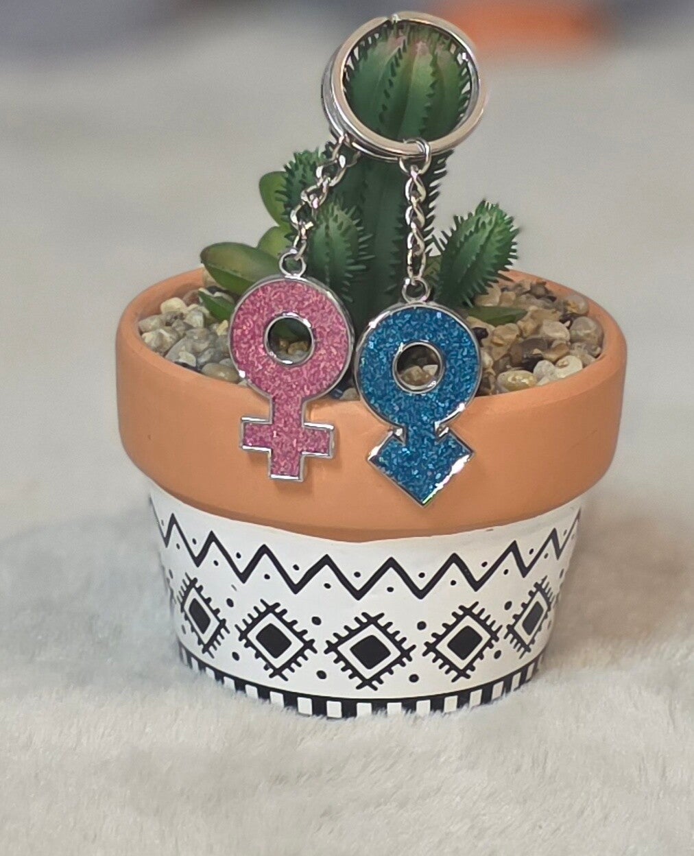 Lots de 2 porte clefs