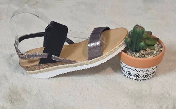 Chaussure compensé