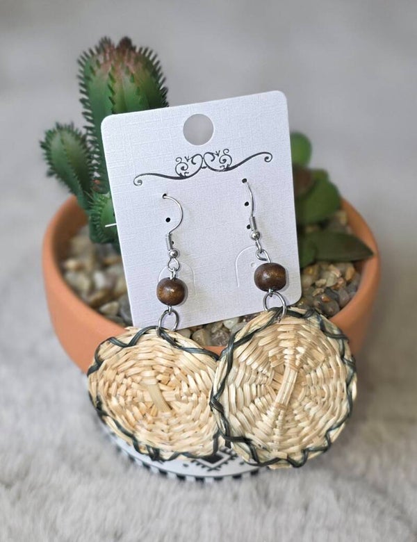 Boucle d'oreille rond