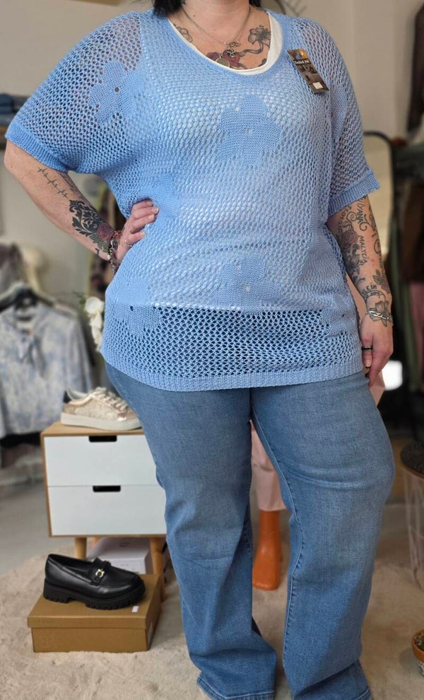 Haut brodet  ' Sherille '