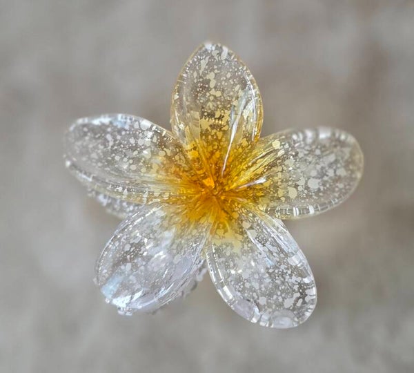 Pince à cheveux fleur