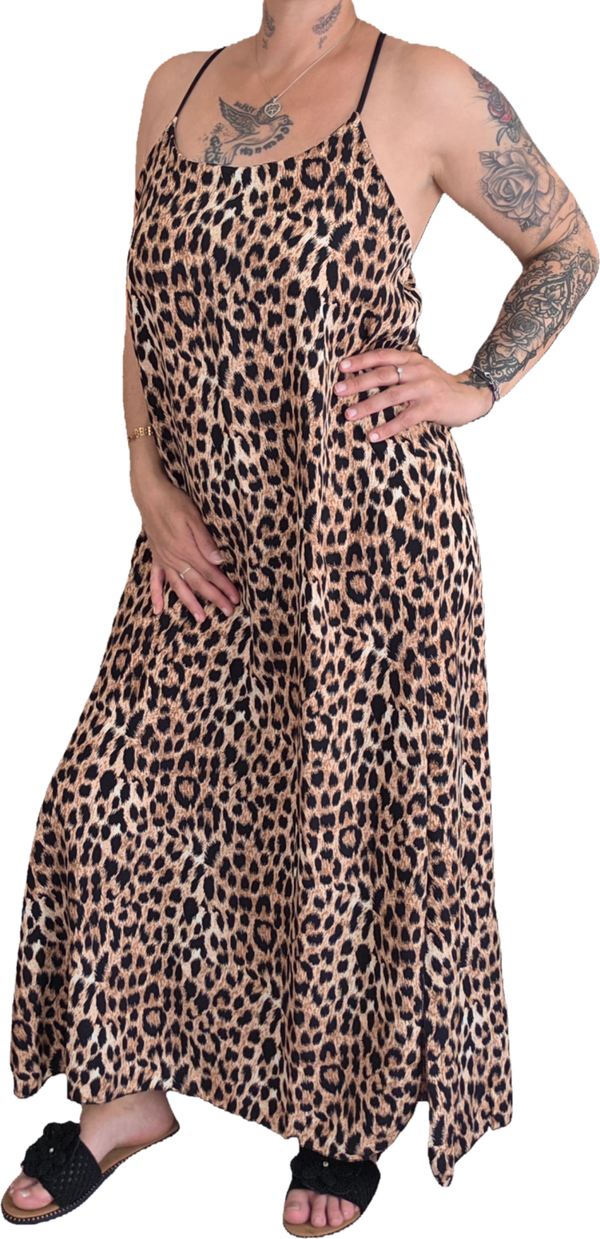 Robe fluide léopard Agathe
