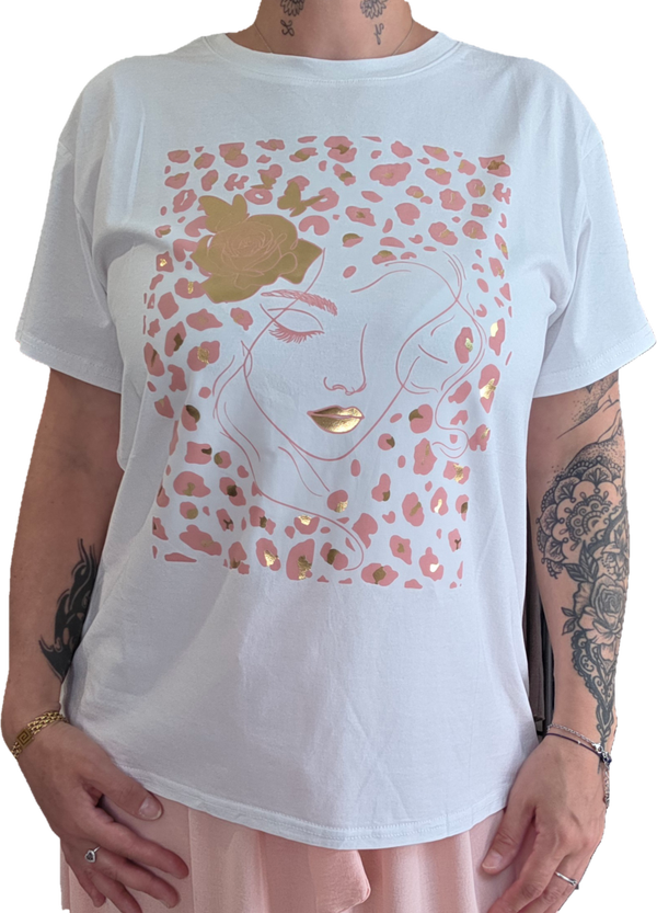 Tee shirt imprimé femme