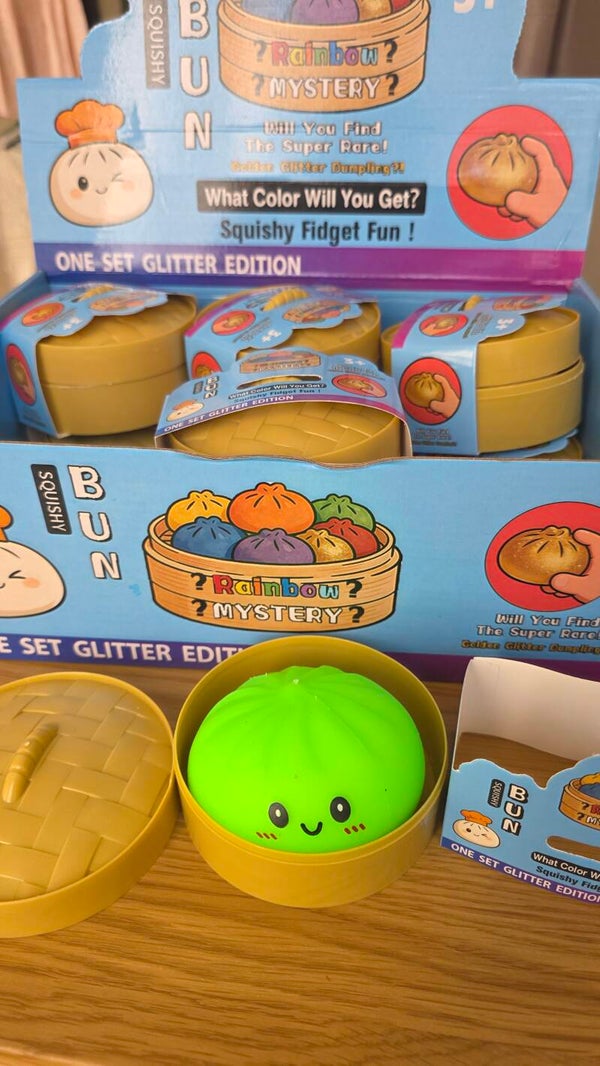 Squishy anti-stress kawaii. Jouet sensoriel doux et relaxant