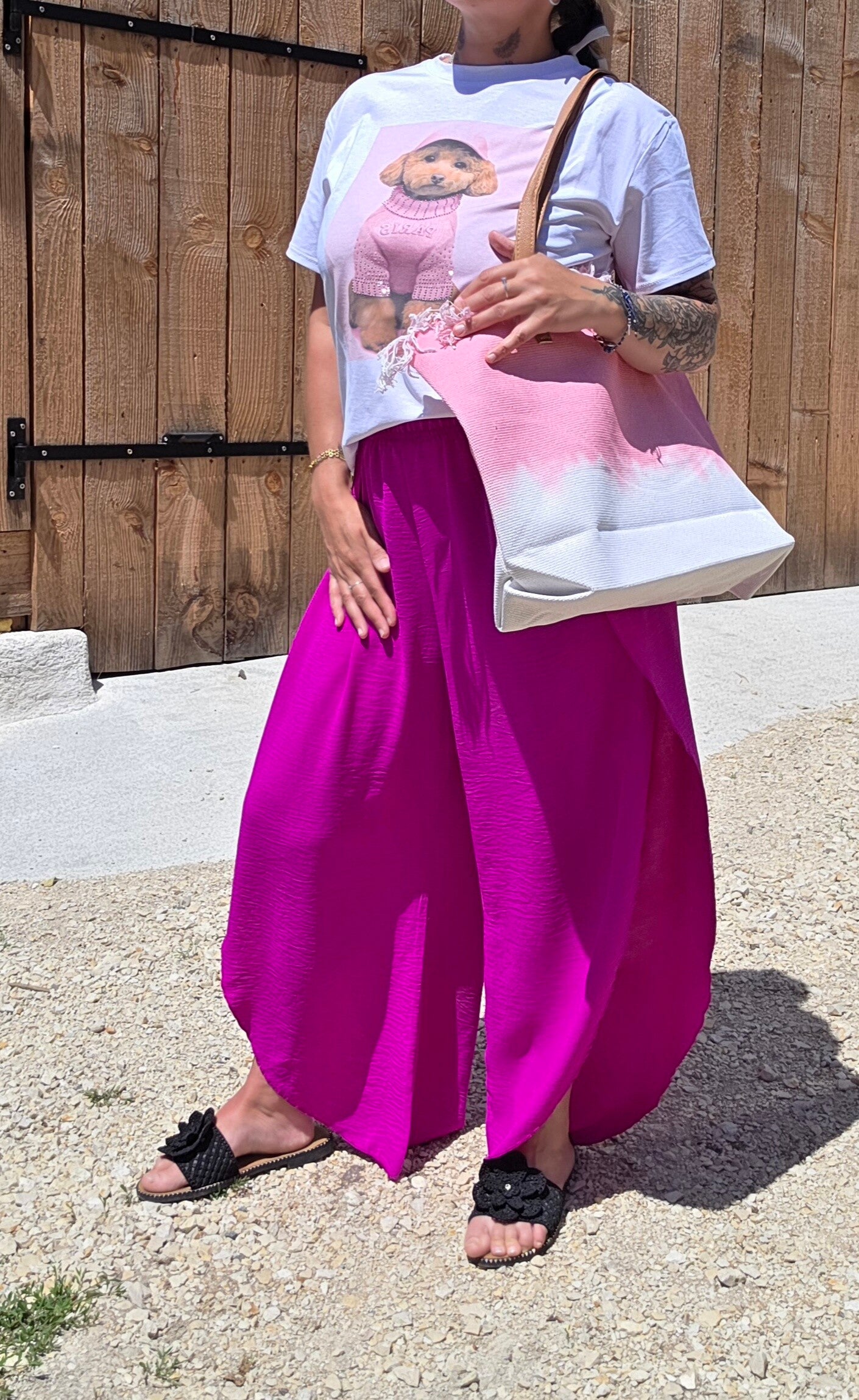 Pantalon fluide femme – coupe ample, léger et confortable