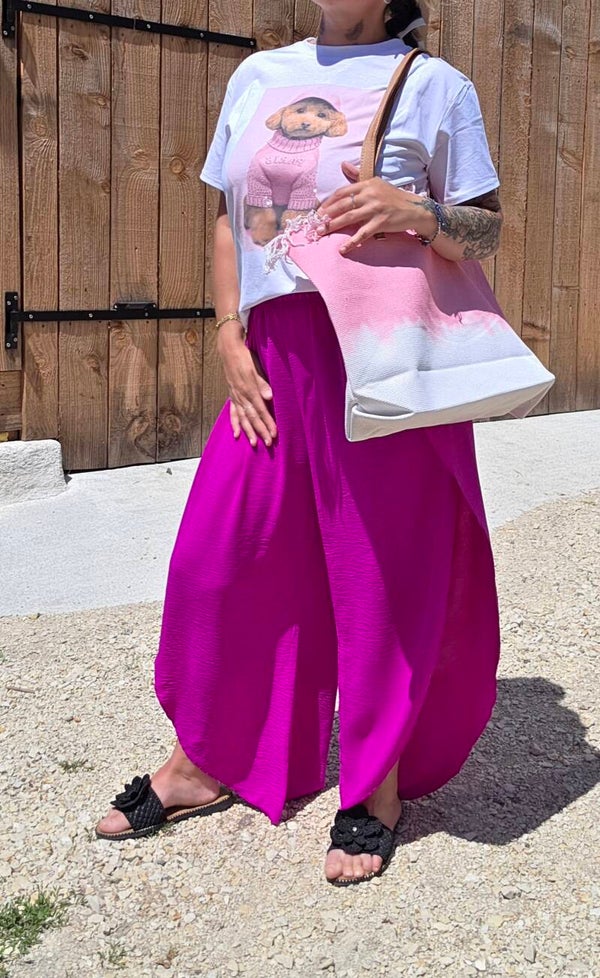 Pantalon fluide femme – coupe ample, léger et confortable