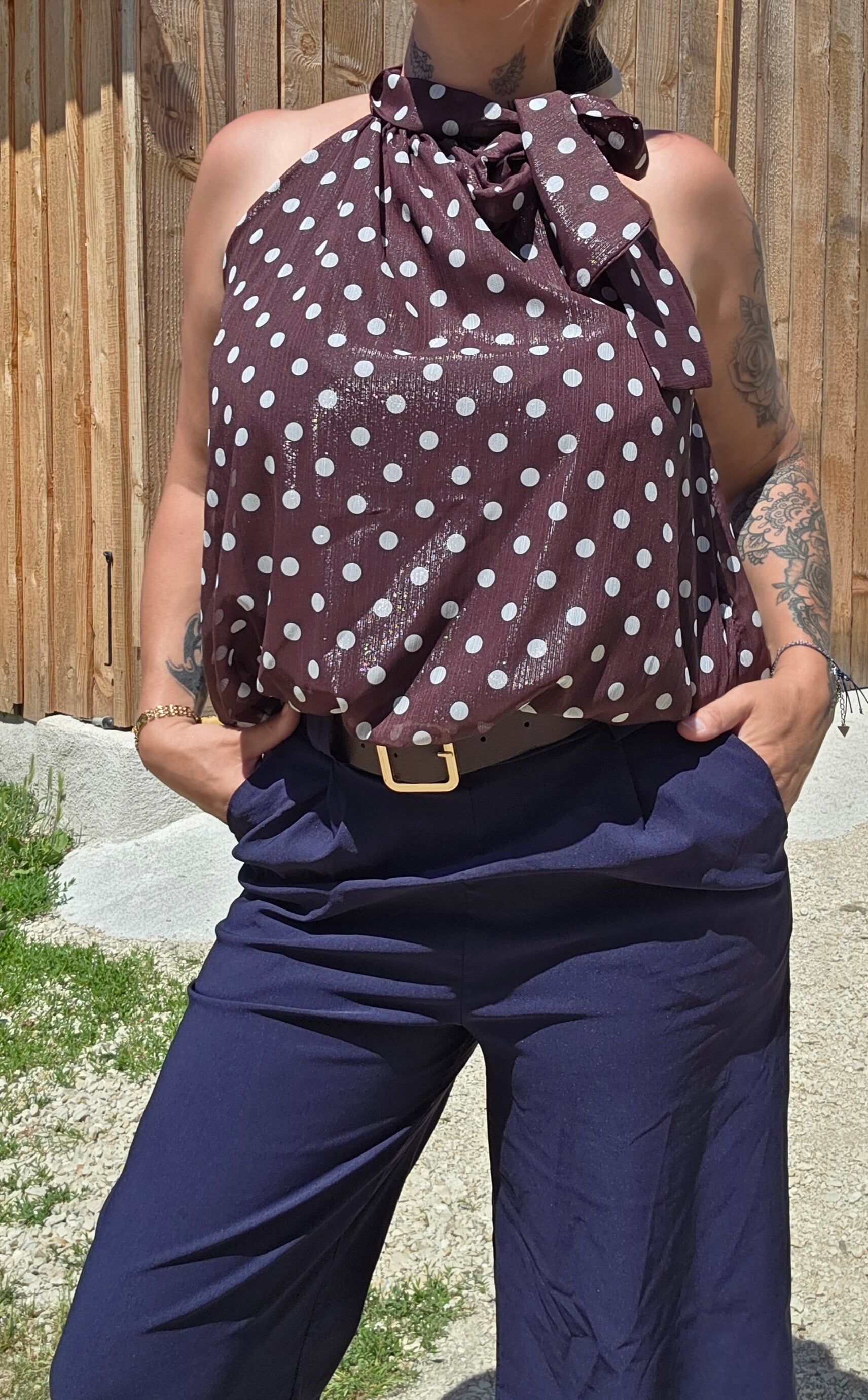 Pantacourt coupe large femme – léger, fluide et confortable