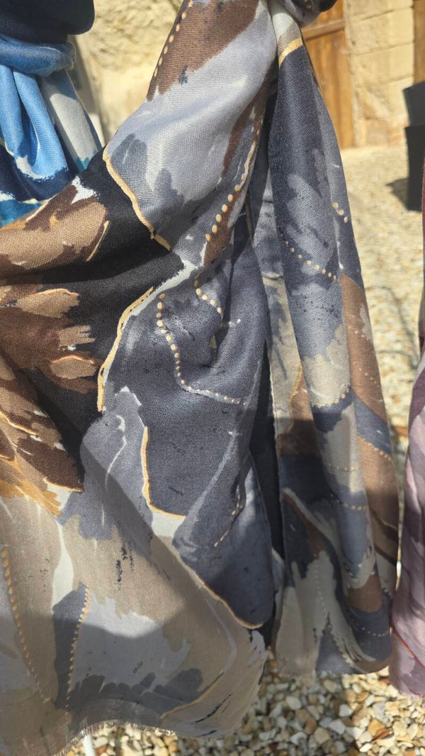 Foulard femme léger à imprimé tendance