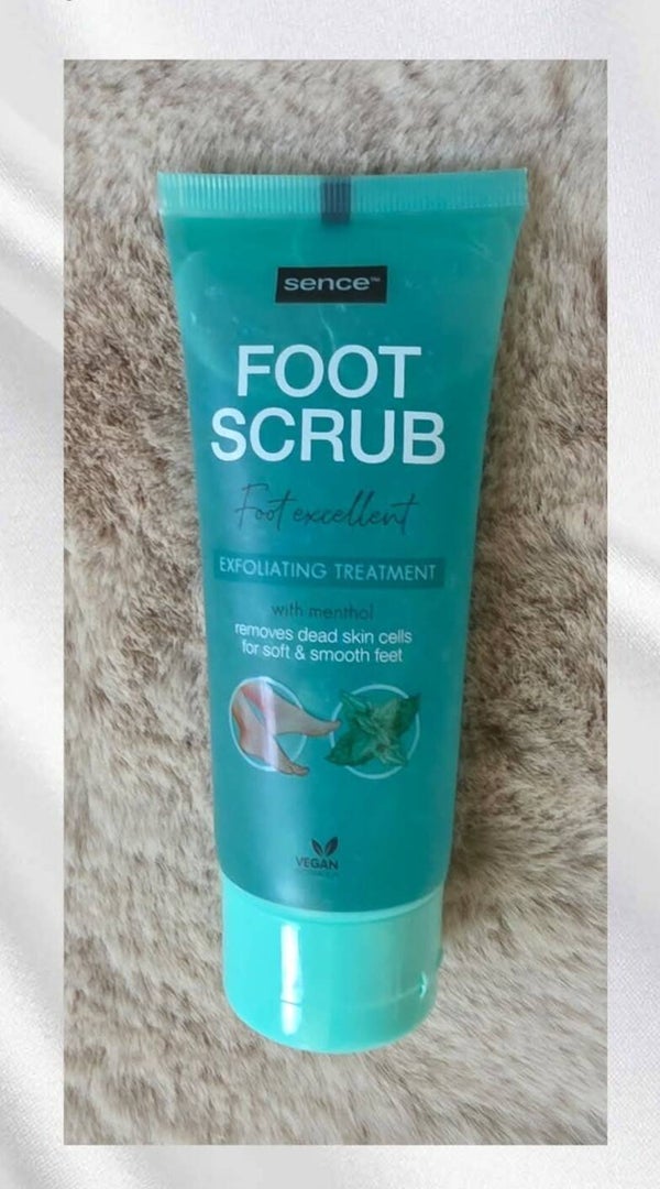 Exfoliant pour les pieds au menthol