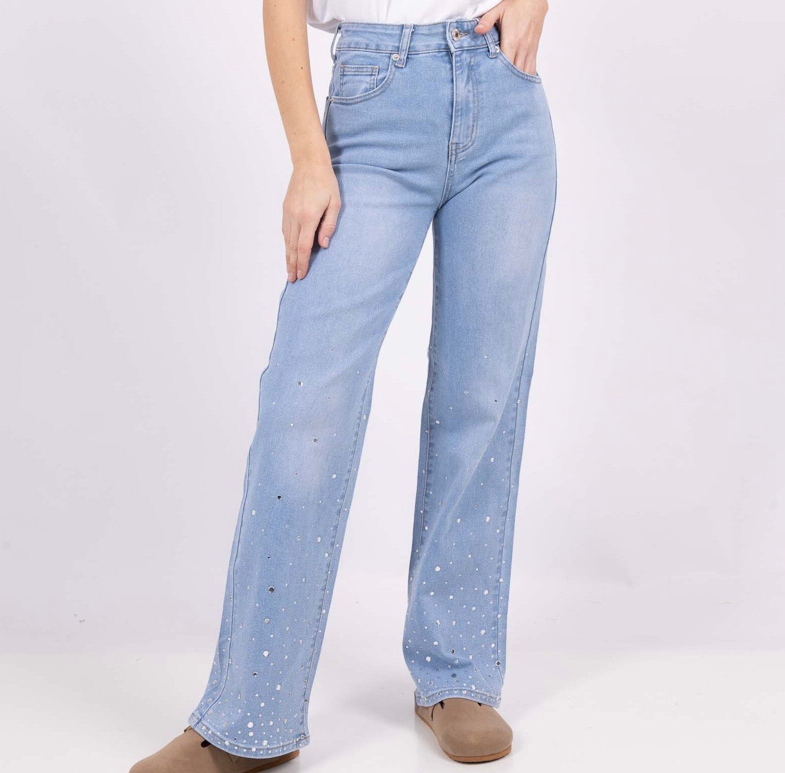 Jeans wid leg