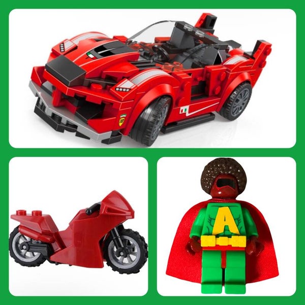 Block Hero Mini Figure