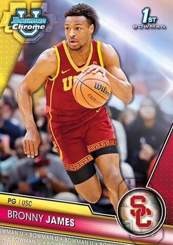 2023-24 Bowman University Chrome Basketball Cards Hobby