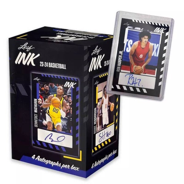 2023-24 Leaf Ink Basketball Cards Blaster