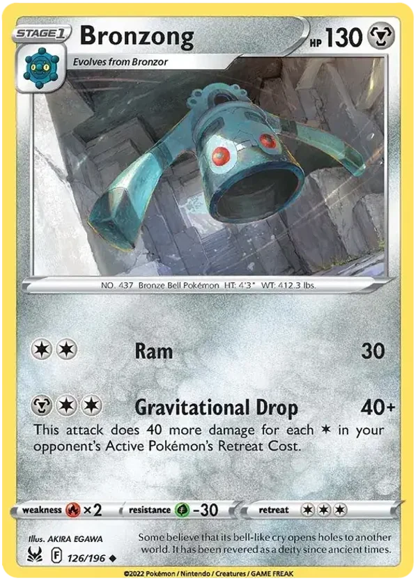 Bronzong  (126/196) [Sword & Shield: Lost Origin]