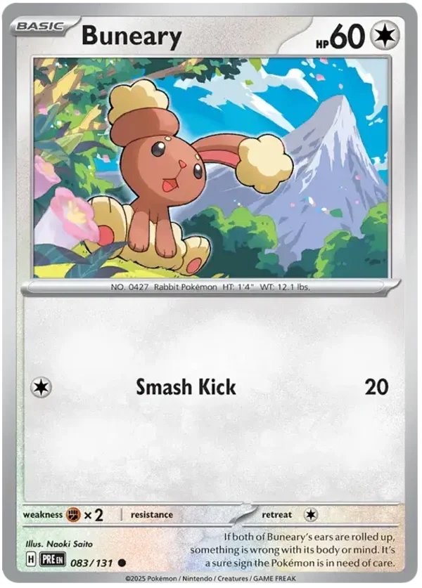 Buneary  (083/131) [Scarlet & Violet: Prismatic Evolutions]