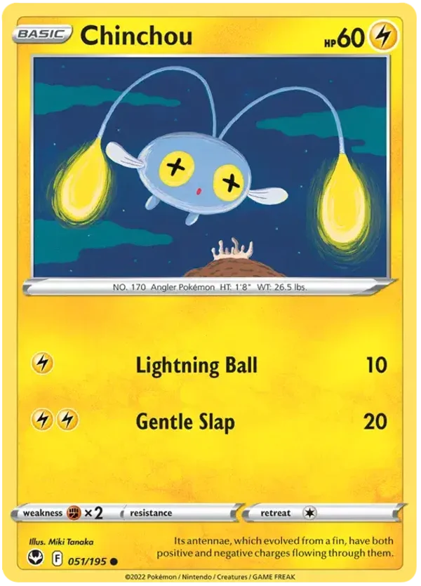 Chinchou (051/195) [Sword & Shield: Silver tempest]
