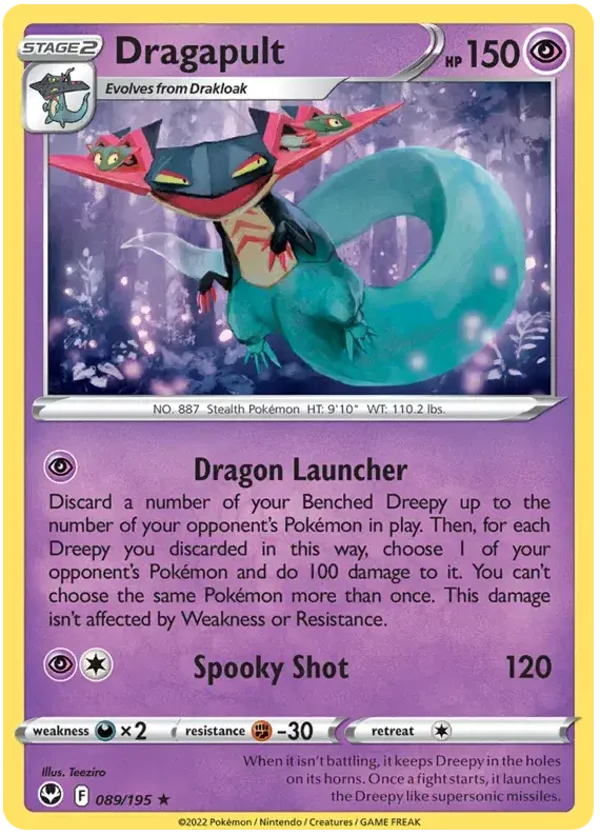 Dragapult (089/195) [Sword & Shield: Silver tempest]