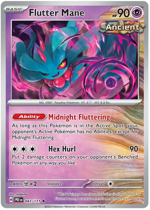 Flutter Mane (043/131) [Scarlet & Violet: Prismatic Evolutions]