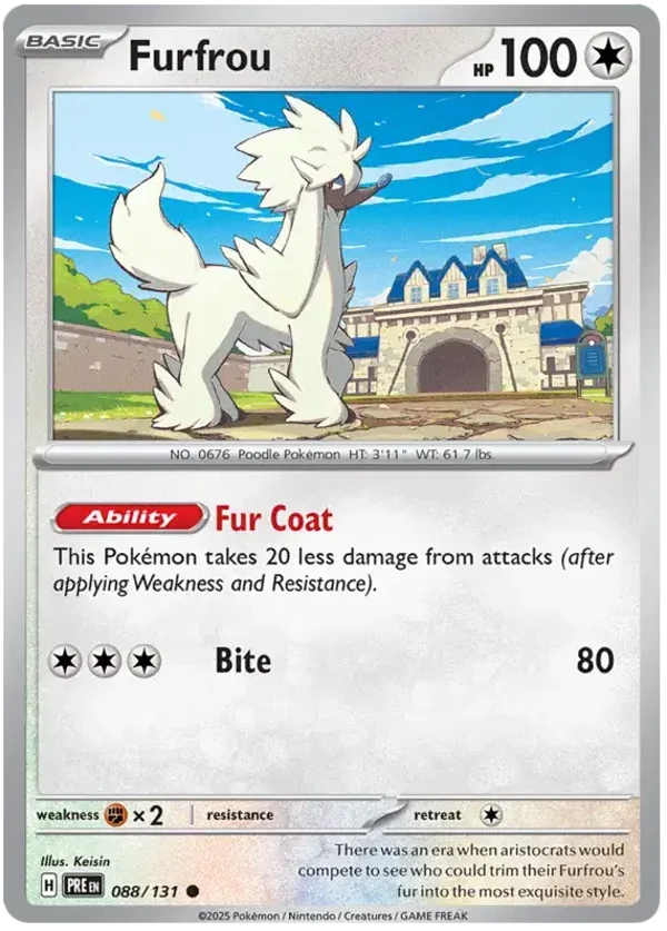 Furfrou  (088/131) [Scarlet & Violet: Prismatic Evolutions]