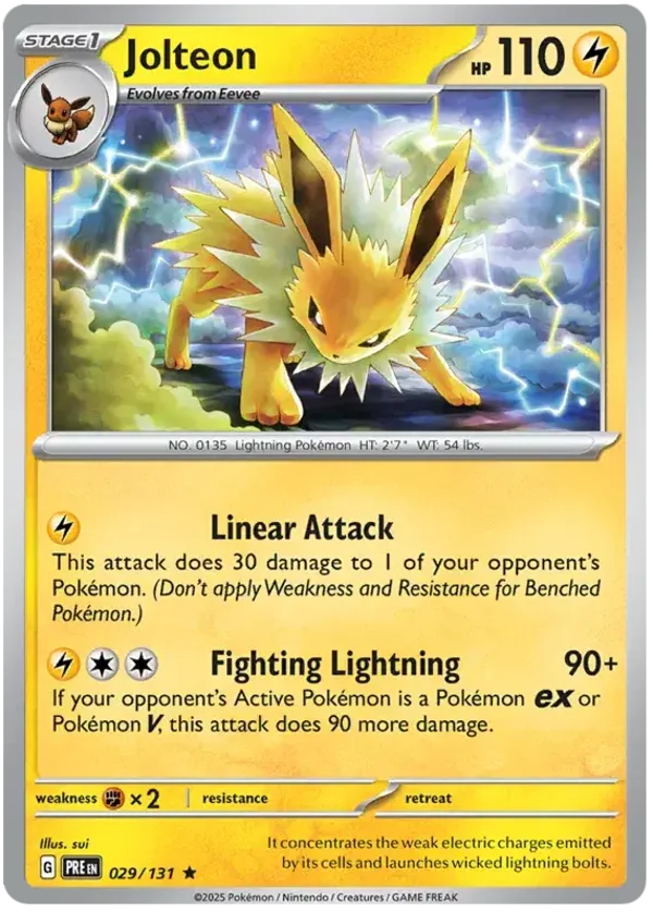 Jolteon (029/131) [Scarlet & Violet: Prismatic Evolutions]