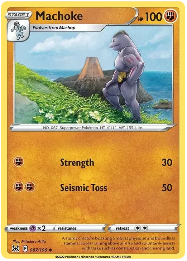 Machoke  (087/196) [Sword & Shield: Lost Origin]