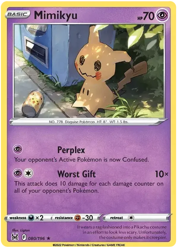 Mimikyu  (080/196) [Sword & Shield: Lost Origin]