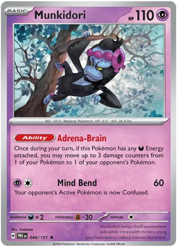 Munkidori (044/131) [Scarlet & Violet: Prismatic Evolutions]