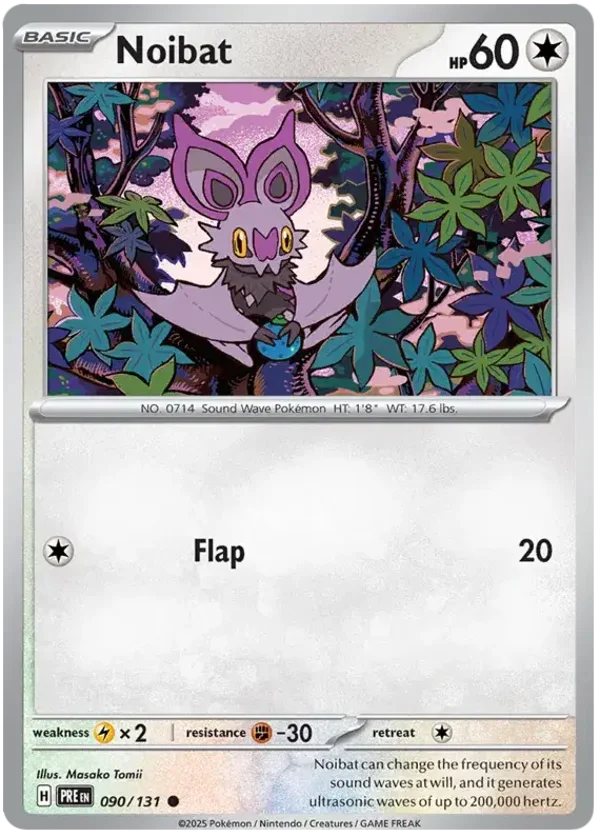 Noibat  (090/131) [Scarlet & Violet: Prismatic Evolutions]