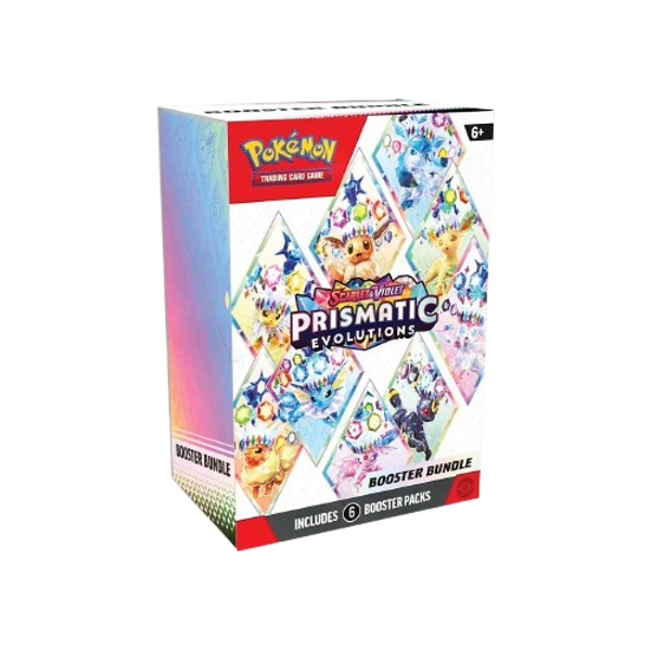 Précommande Pokémon Scarlet & Violet Prismatic Evolutions Booster Bundle
