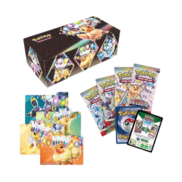 Précommande Pokémon Scarlet & Violet Prismatic Evolutions Surprise Box