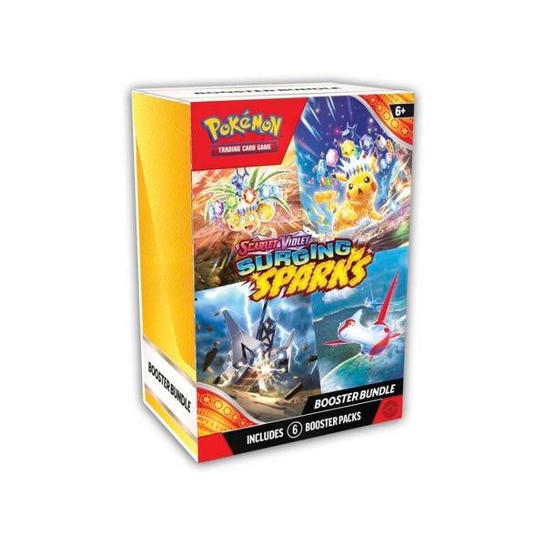 Pokémon TCG : Pack de boosters Scarlet & Violet-Surging Sparks (6 packs)