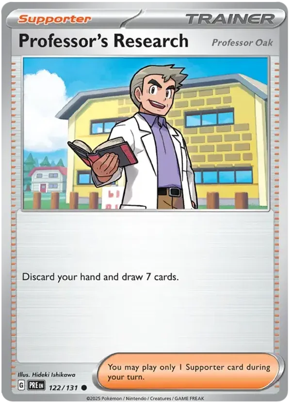Professor's Research (122/131) [Scarlet & Violet: Prismatic Evolutions]