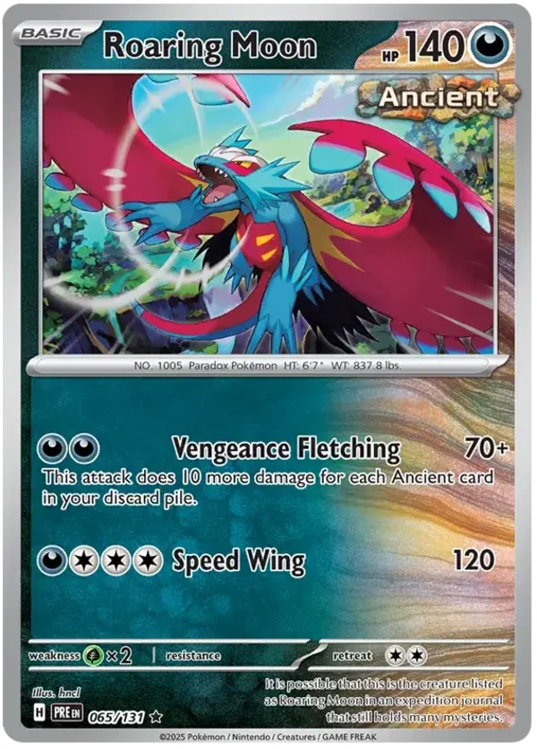 Roaring Moon  (065/131) [Scarlet & Violet: Prismatic Evolutions]