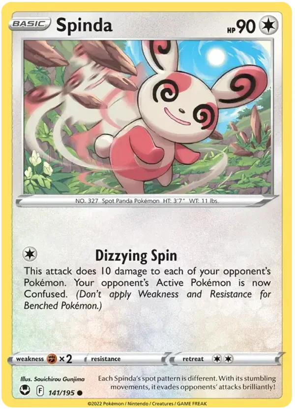 Spinda (141/195) [Sword & Shield: Silver tempest]