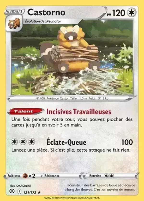 Castorno  (121/172) [Sword & Shield: Brilliant Stars]