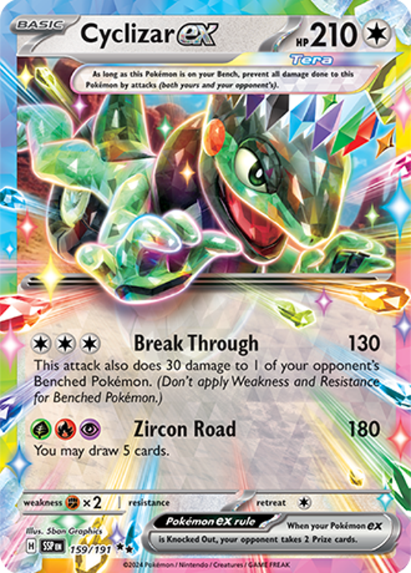 Cyclizar Ex (159/191) [Scarlet & Violet: Surging Sparks]