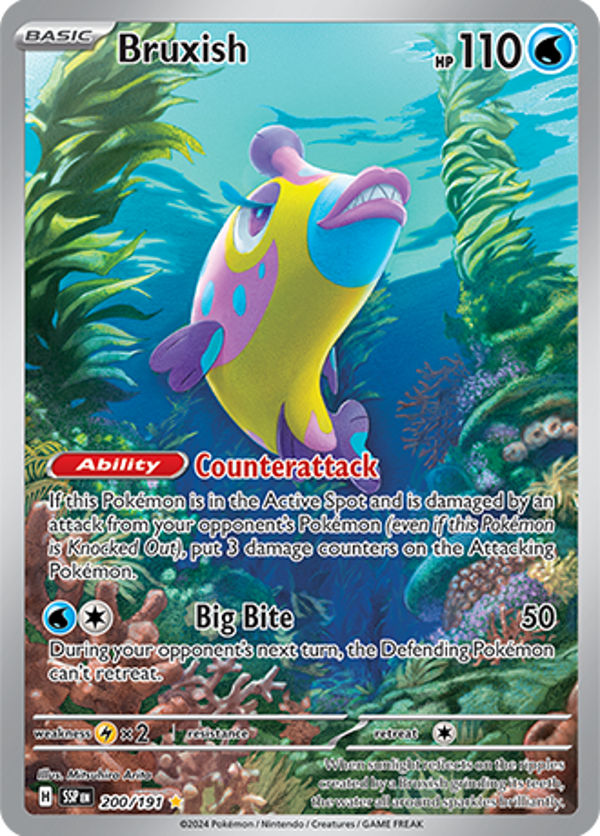Bruxish (200/191) [Scarlet & Violet: Surging Sparks]