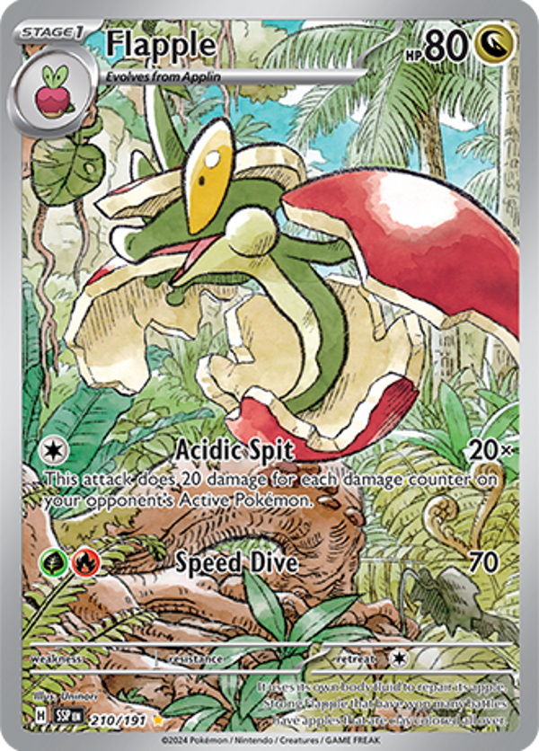 Flapple (210/191) [Scarlet & Violet: Surging Sparks]