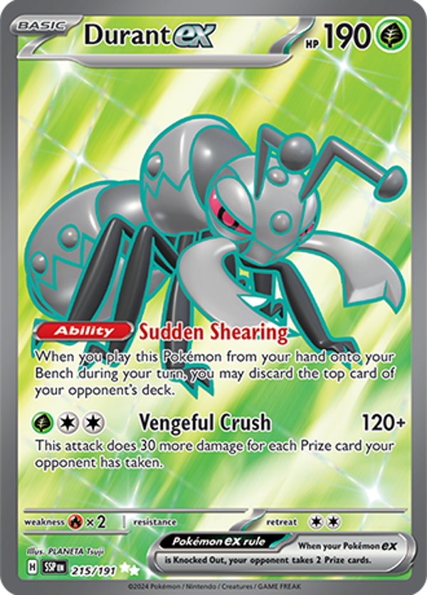 Durant Ex (215/191) [Scarlet & Violet: Surging Sparks]