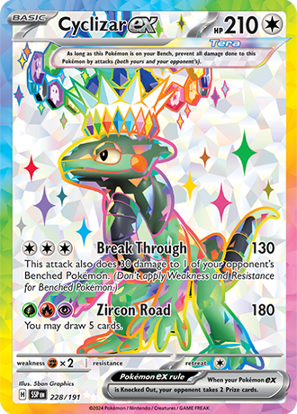 Cyclizar Ex (228/191) [Scarlet & Violet: Surging Sparks]