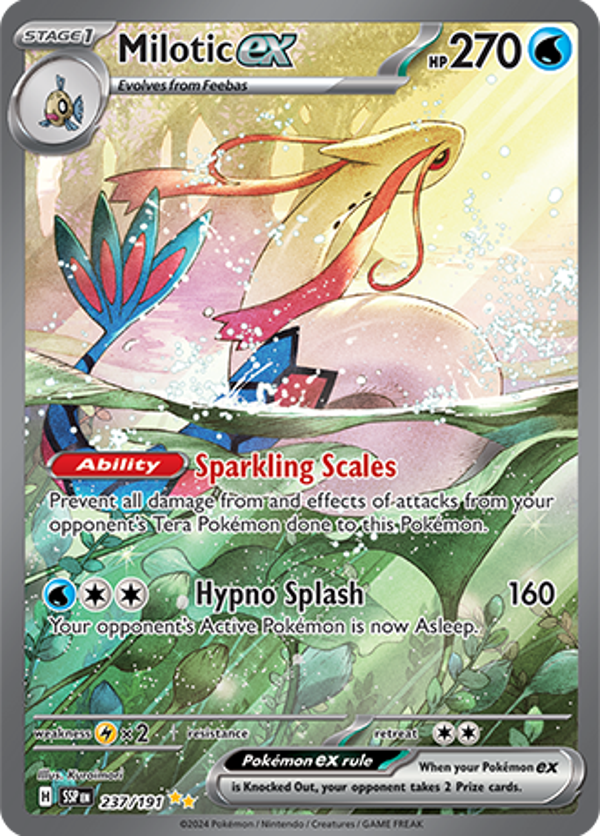 Milotic Ex (237/191) [Scarlet & Violet: Surging Sparks]