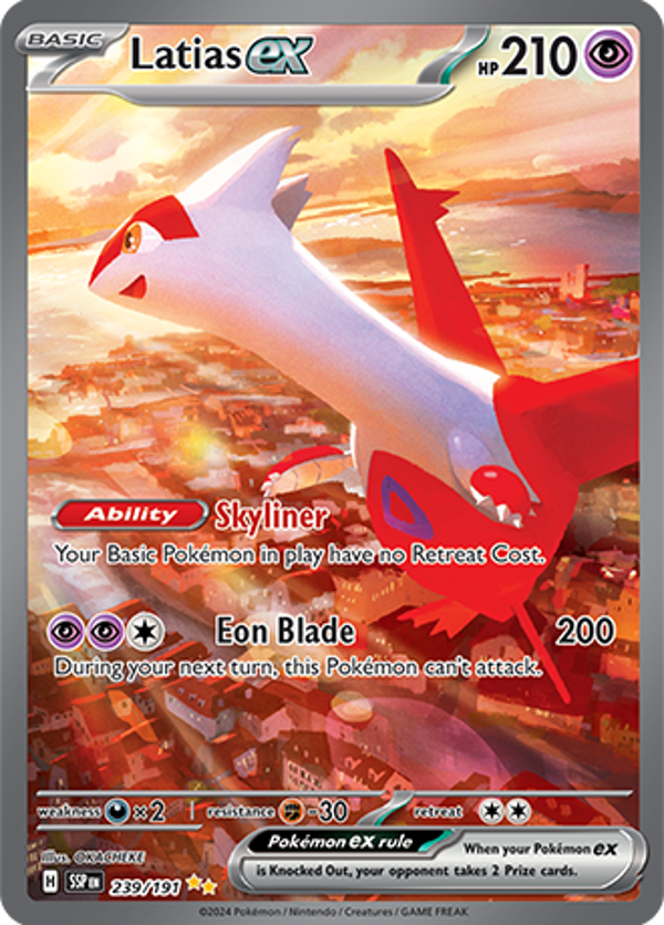 Latias Ex (239/191) [Scarlet & Violet: Surging Sparks]