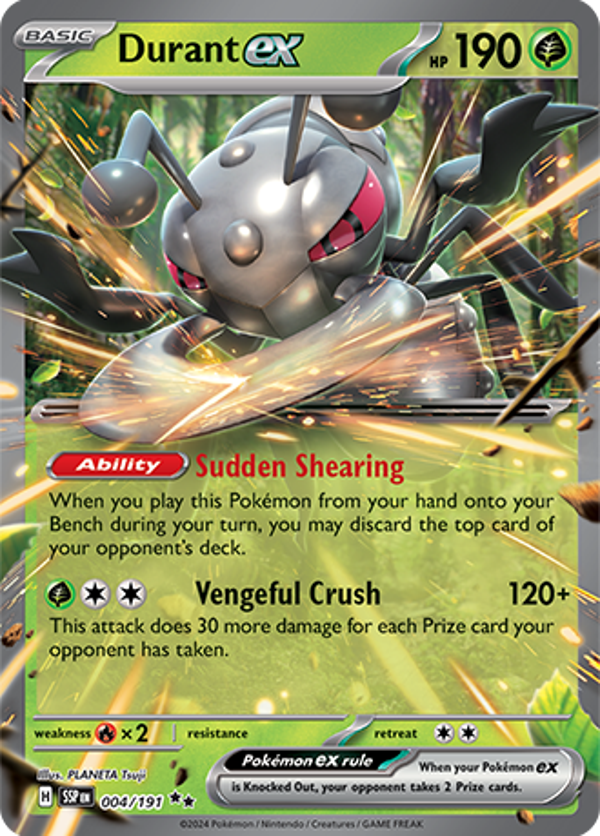 Durant Ex (004/191) [Scarlet & Violet: Surging Sparks]