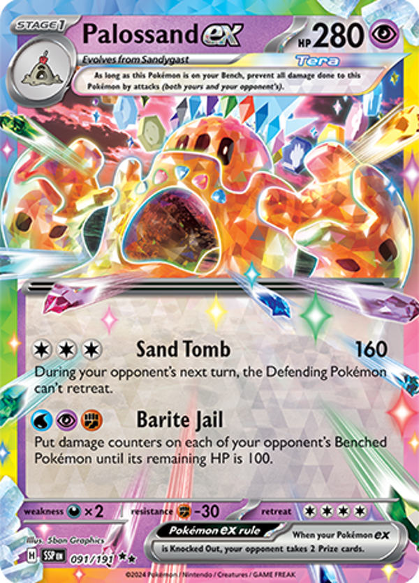 Palossand Ex (091/191) [Scarlet & Violet: Surging Sparks]