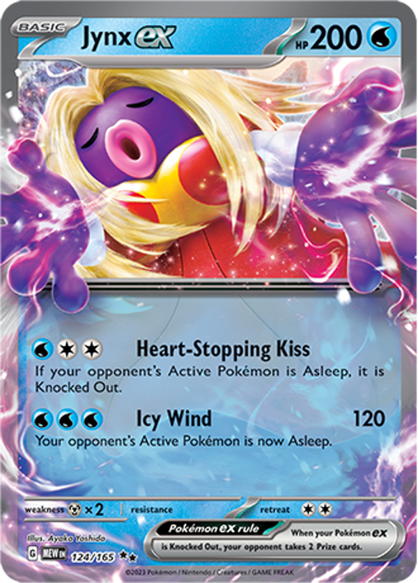 Jynx EX (124/165) [Scarlet & Violet: 151]